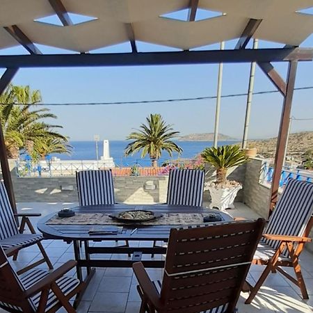 Blue & White Maisonette Over The Sea Near Sounio Sounion Exterior foto